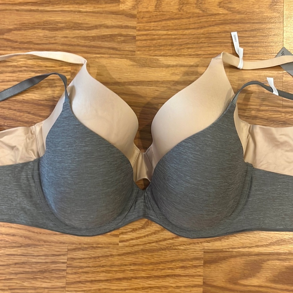 NWT Never Worn Aerie 36C Full coverage Bra Grey